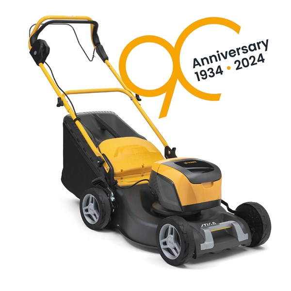 STIGA Special 48e S Kit Batteri-plæneklipper med opsamler - klippebredde: 48 cm - Komplet