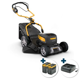 STIGA plæneklipper Combi 748e V - Klippebredde 46 cm - Inkl. batteri og oplader