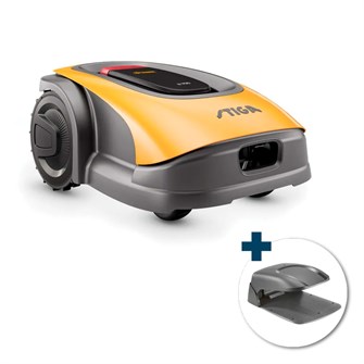 STIGA A 750 Robotplæneklipper - GPS styret/kabelfri - 750 m² - inkl. garage