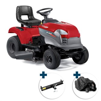 Castelgarden XD150 HD Powered by STIGA havetraktor - 98 cm klippebredde - inkl. trækkrog og cover