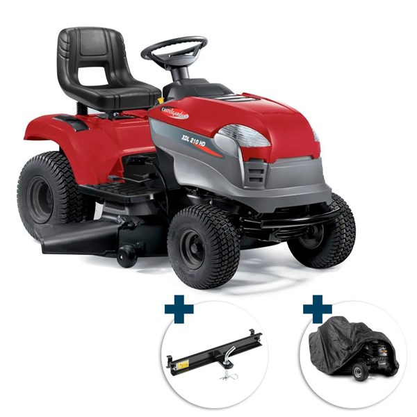 Castelgarden XDL210 HD Havetraktor Powered by STIGA - 108 cm klippebredde - Inkl. træk og cover