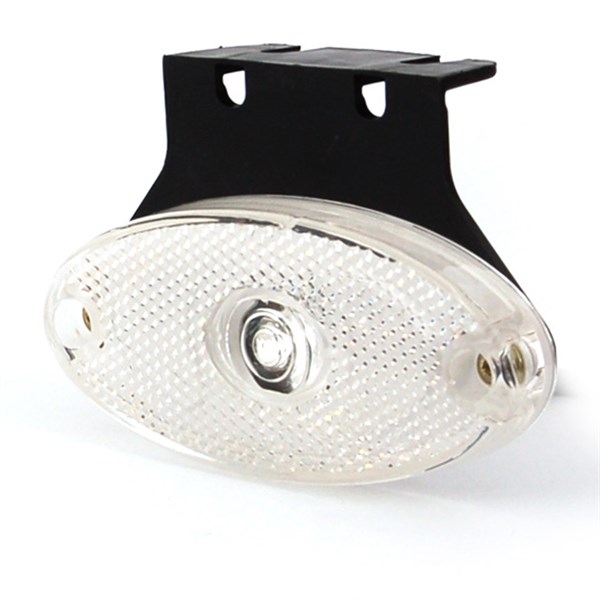 WAS hvid LED positionslygte med 1 LED