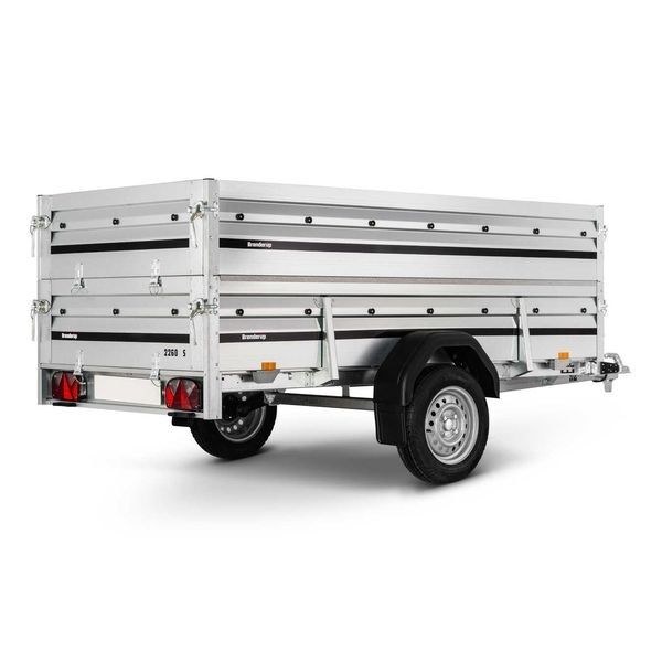 Ekstra sider til Brenderup 2260 stål, h: 40cm. 