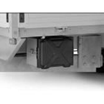 Værktøjskasse stål m plastlåg Brenderup 5000