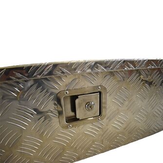 Aluminiumsværktøjskasse til trailer - L: 76 x B: 33,5 x H: 24,5 cm