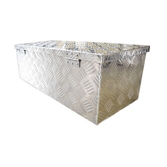 Aluminiumsværktøjskasse til trailer - L: 76 x B: 33,5 x H: 24,5 cm