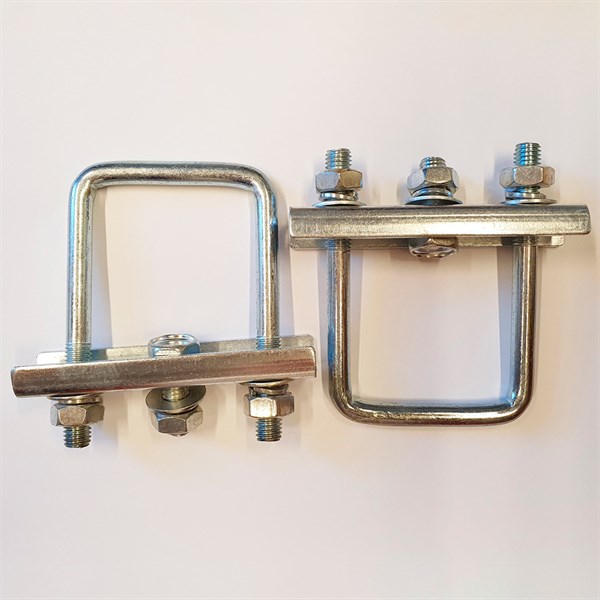 Monteringsbeslag 2 stk. U-bøjle Ø10xB70xL75mm