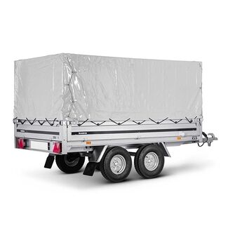 Høj presenning til Brenderup 3251 - Grå, H: 82 cm