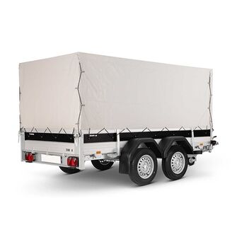 Høj presenning til Brenderup 2300 - Grå, H: 100 cm