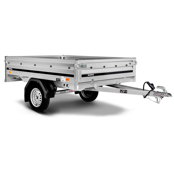 Brenderup 3205 S trailer - 500 kg - med faste hjørnestolper