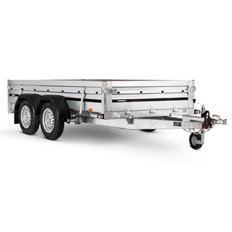 Brenderup 2300 STUB Trailer med nedfældelig forsmæk - 750 kg