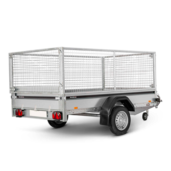 Brenderup 2260 S tip - 750 kg - inkl. 80 cm netsider og montering