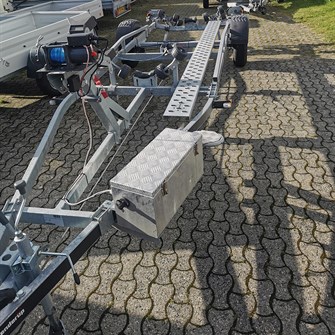 Brenderup 201500B SRX Bådtrailer - Med Bremser - 20 fod