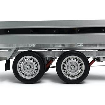 Læssehøjden er på kun 660 mm grundet de 13" kompakthjul der kommer som standard.