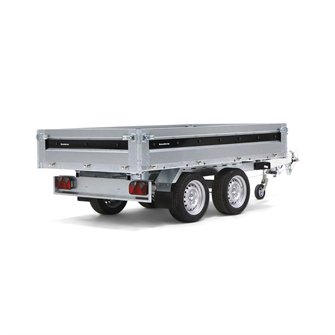 Brenderup BT 4310 STB Bagtipper - 2.000 kg | Elektrisk pumpe