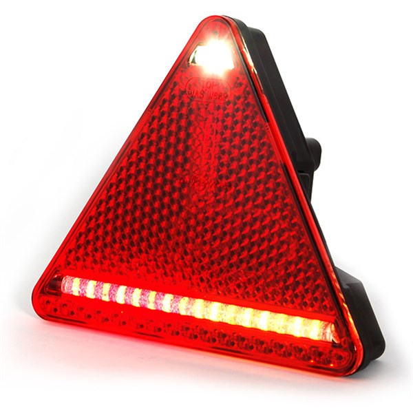 WAS LED-baglygte med multifunktion og refleks - WAS5-stik | højre