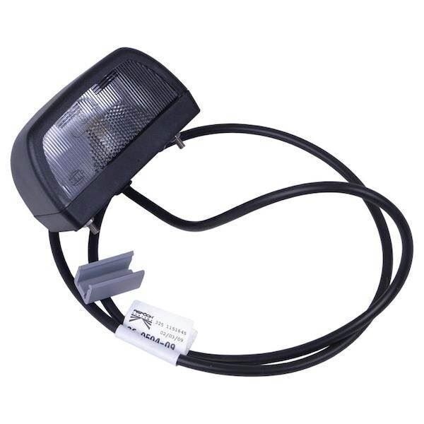 Nummerpladelygte, 12V, 1 m P&R