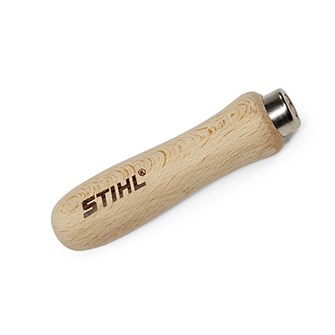 STIHL Filehåndtag i træ - naturligt materiale til god grebskomfort