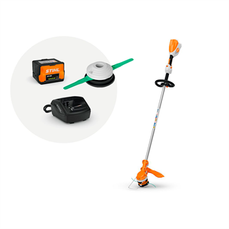 Stihl FSA 60R Græstrimmer - Inkl. batteri, oplader & Polycut 11-2 trimmerhoved