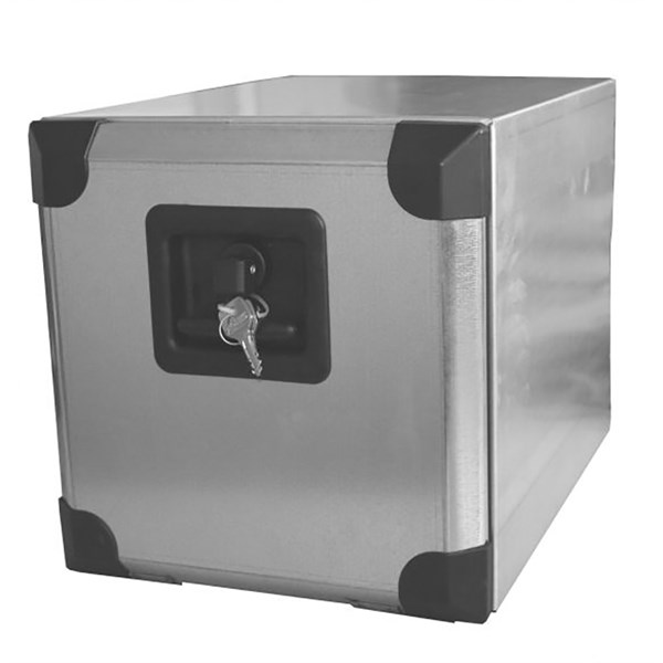 Knott værktøjskasse i galvaniseret stål - L: 40 x B: 50 x H: 30 cm