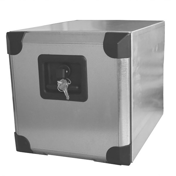 Knott værktøjskasse i galvaniseret stål - L: 45 x B: 30 x H: 30 cm