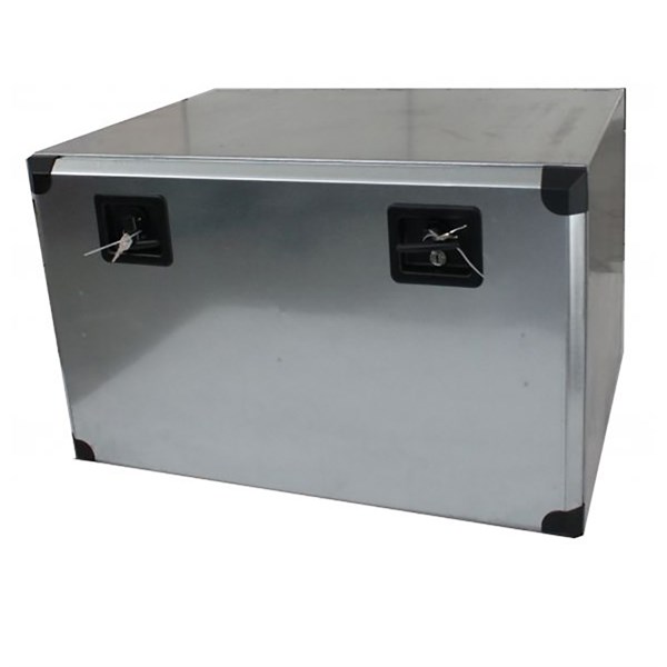 Knott værktøjskasse i galvaniseret stål - L: 60 x B: 50 x H: 40 cm