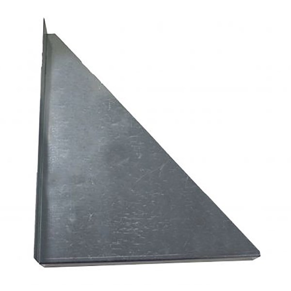 Knott - Konsol til værktøjskasse - galvaniseret stål - venstre - 460 x 360 mm