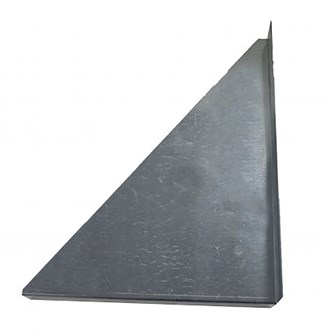 Knott - Konsol til værktøjskasse - galvaniseret stål - højre - 460 x 360 mm