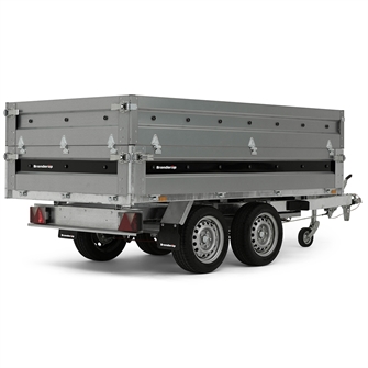 Brenderup STB 1300 med ekstra stålsider.