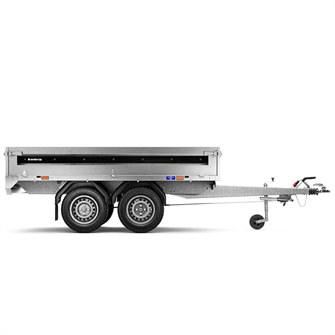 Brenderup 4260 ATB Platformtrailer - fra siden