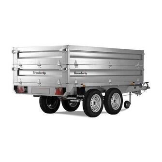 Brenderup Ekstraside-sæt - 35 cm - stål - 1420 x 2580 x 350 mm