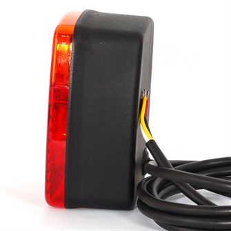 WAS LED-baglygte med nummerpladelys | Universel