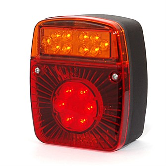 WAS LED-baglygte | Universel