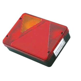 Venstre baglygte - AJ.BA RL80 - 4xA med tågelys