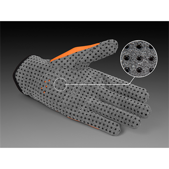 Med god grebskomfort i håndfladen