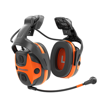 Husqvarna høreværn X-COM Active, til montering på hjelm - med Bluetooth