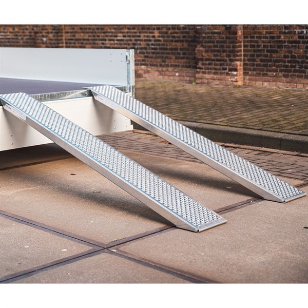 Henra - Aluminiumramper - 2 stk. (1.000 kg/sæt)