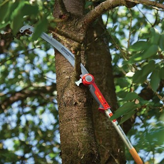 Topsav til trimning højt oppe