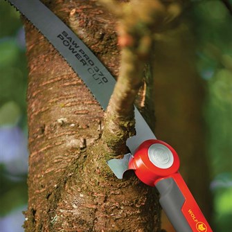 Topsav med dobbelthærdede tænder