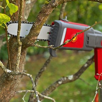 Til effektiv trimning af selv tykke grene