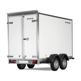 Brenderup 7300TB Cargo - Lukket trailer med døre - 2.000 kg