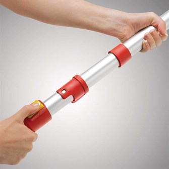 Teleskopfunktion til forøget rækkevidde