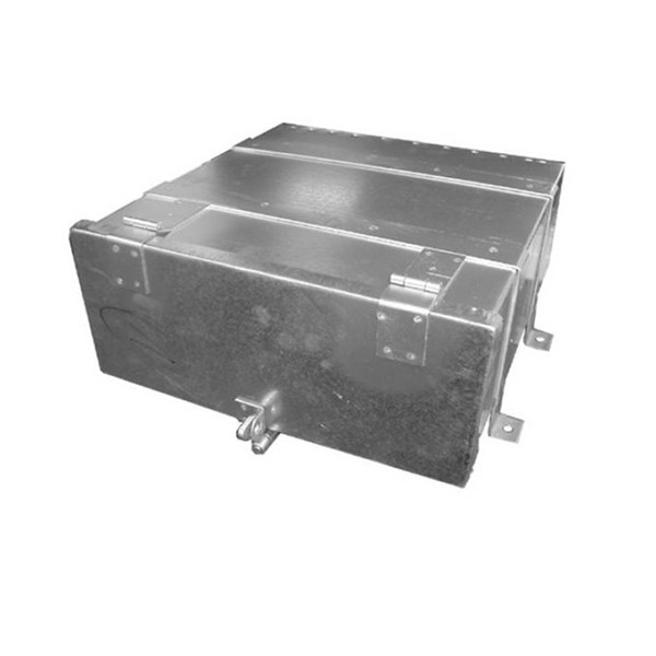 Knott WK1 værktøjskasse i galvaniseret stål - L: 40 x B: 42 x H: 18 cm