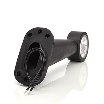 WAS LED-slingrelygte med klart og rødt glas | venstre