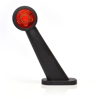 WAS LED-slingrelygte med klart og rødt glas | højre