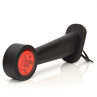 WAS LED-slingrelygte med klart og rødt glas | højre