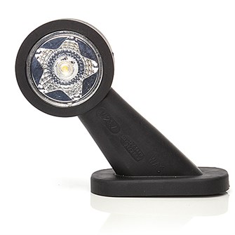 WAS LED-slingrelygte med klart og rødt glas | venstre