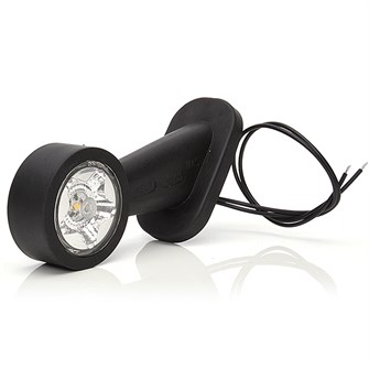 WAS LED-slingrelygte med klart og rødt glas | venstre