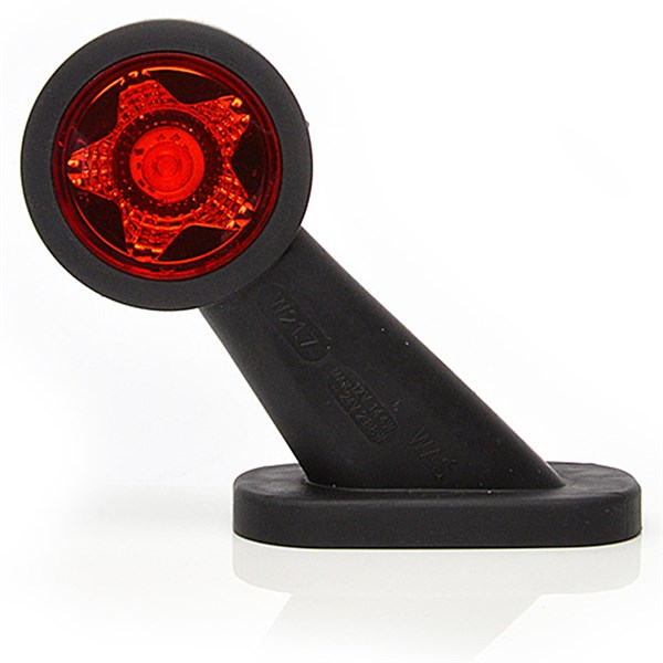 WAS LED-slingrelygte med klart og rødt glas | højre