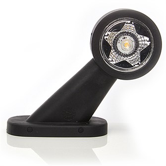 WAS LED-slingrelygte med klart og rødt glas | højre